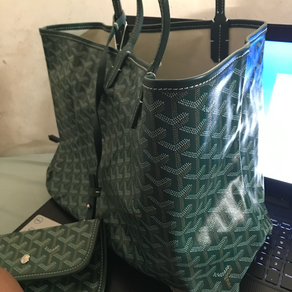 Green Goyard Bag